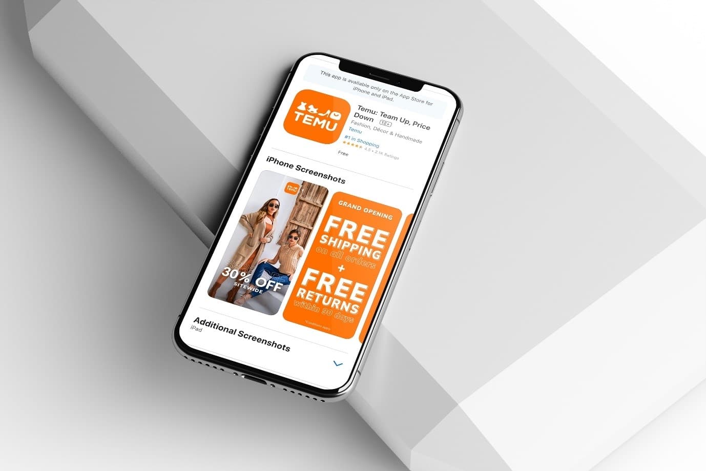 Temu App: Einkaufen einfach, günstig und smart